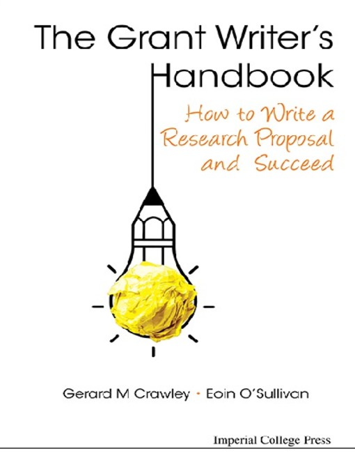 Title details for The Grant Writer's Handbook by Gerard M Crawley - Available